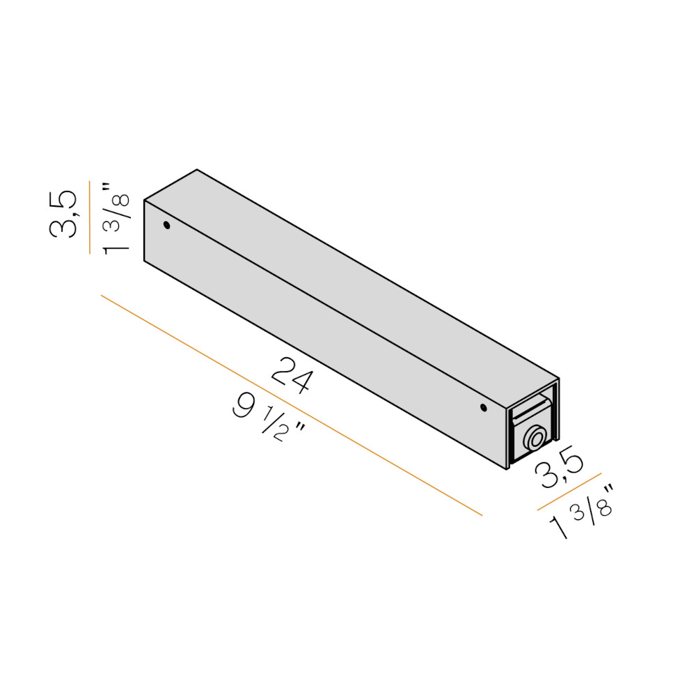 Bow Box di Alimentazione integrato 60W On/Off