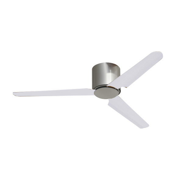 Ventilatore FLAT grigio 3 pale trasparenti