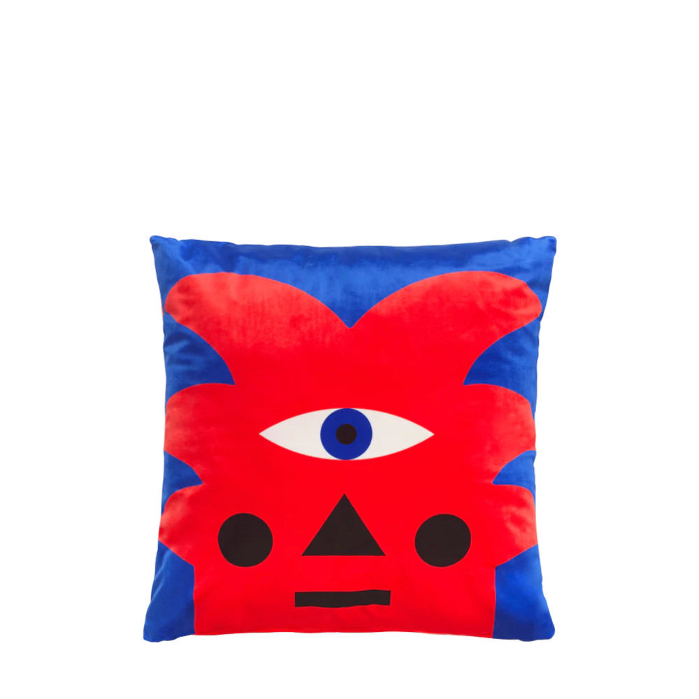 Red Palm Cushion