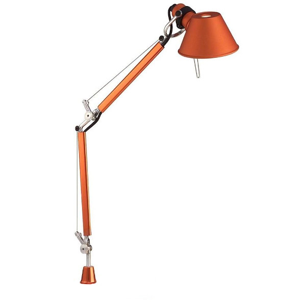 Tolomeo Micro Tavolo Lamp body in anodized orange