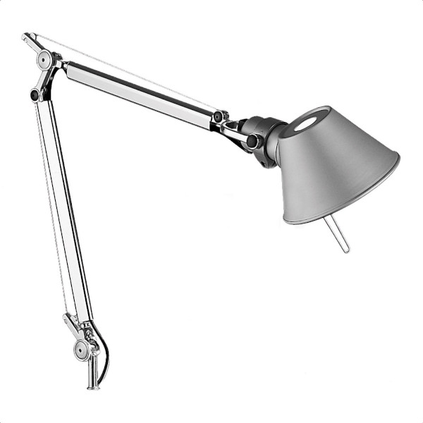 Tolomeo Micro Led Table Lamp body in aluminum