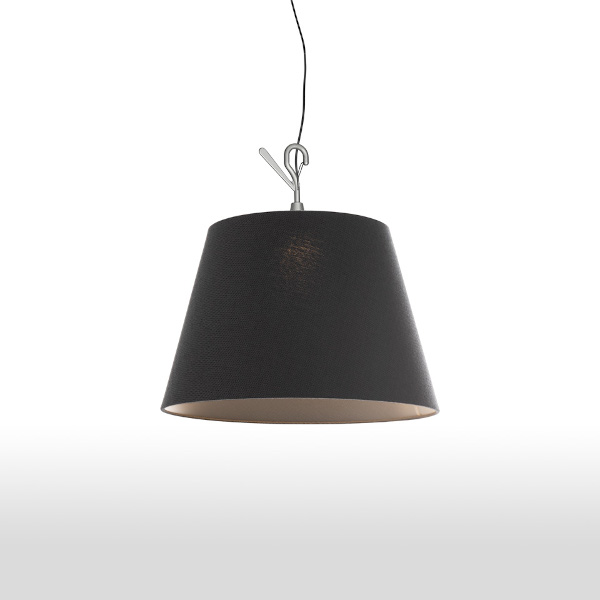 Tolomeo Lampshade Outdoor Hook Black