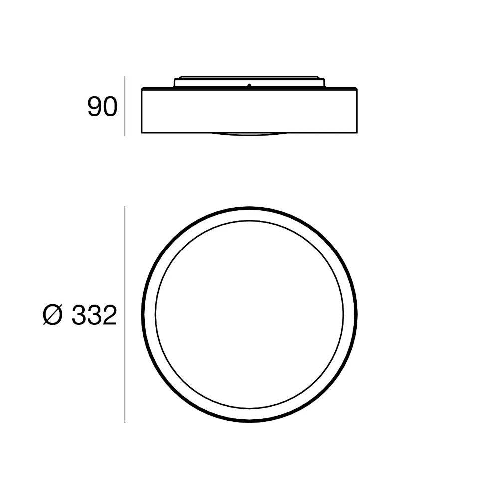 crew 2-linea light-lampada a soffitto-schema tecnico