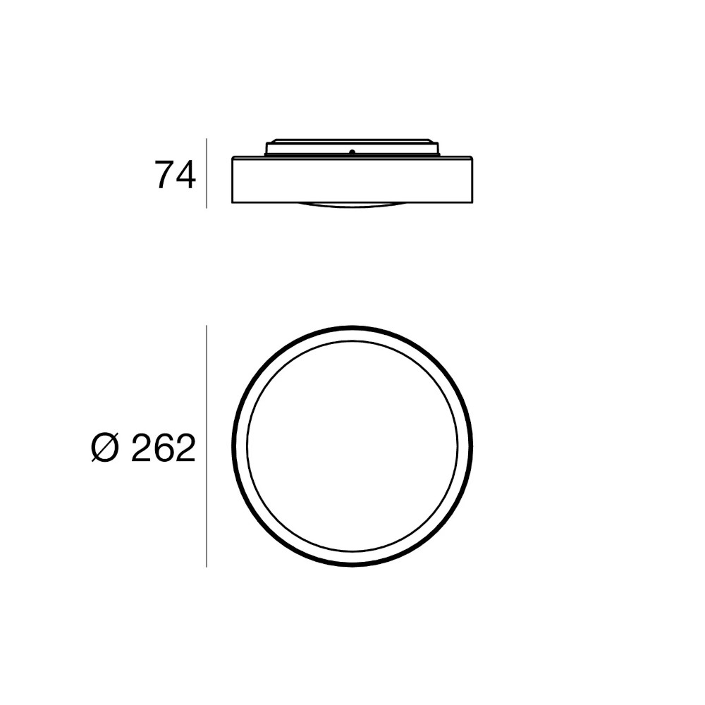 crew 2-linea light-lampada a soffitto-schema tecnico