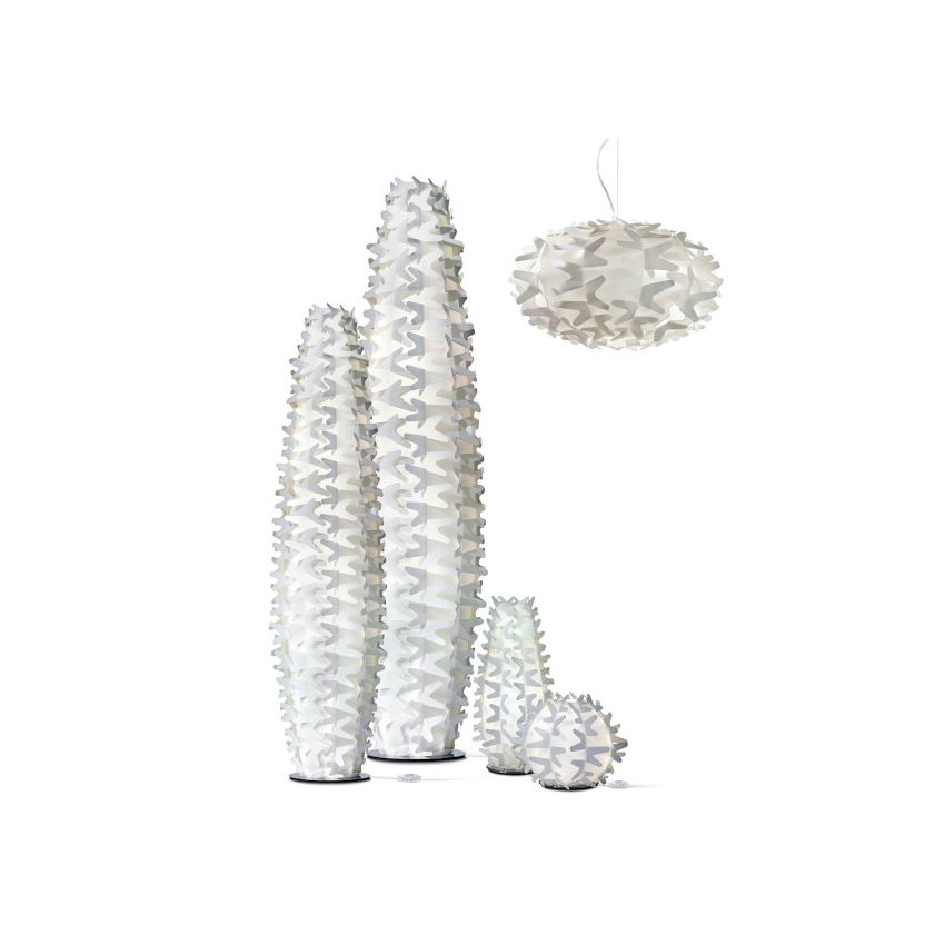 Slamp Cactus Floor Lamp XL - Color of the lampshade: Gold - Structure Color: Stainless-steel