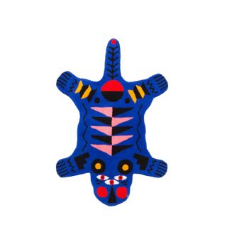 blue panther - tappeto - qeeboo