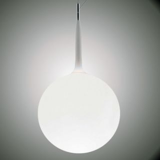castore lampada a sospensione artemide in vetro soffiato