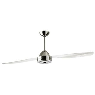 Ventilatore Libellula cromo 2 pale Ø174