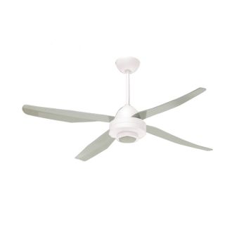 Ventilatore Libellula LED bianco 4 pale Ø127 