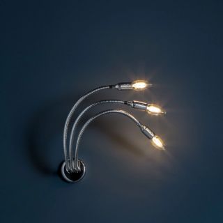Turciù 3 Parete/Soffitto Ottone/Base Nickel