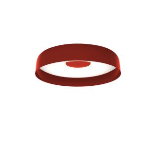 Papavero Ø30 Parete/Soffitto Rosso Lucido