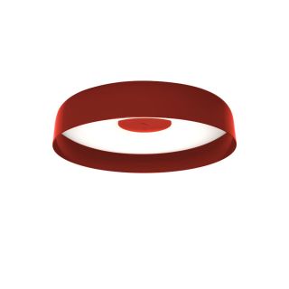 Papavero Ø50 Parete/Soffitto Rosso Lucido