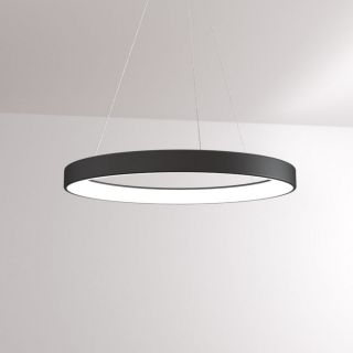 Lunaop Modulo Luminoso Ø80 Nero opaco 2700K