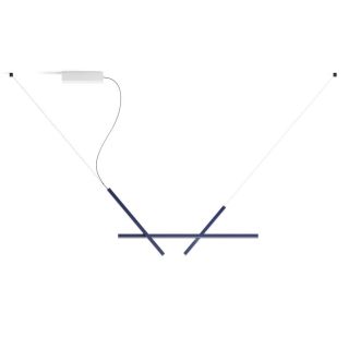 Across Sospensione Small 3000K Blu push/DALI