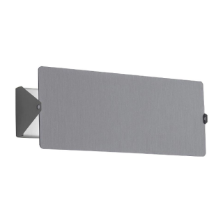 Applique à volet pivotant double LED Alluminio