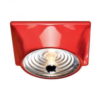 Goletta Parete/Soffitto Alluminio/Rosso