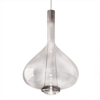 Sky-fall Grande Trasparente 3000K Cromo