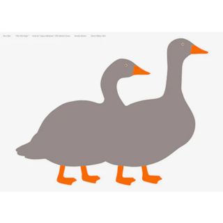 due oche grigie-stampa-danese-milano