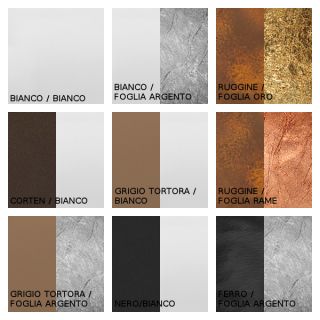 Dune Led S80 Ruggine/Foglia rame