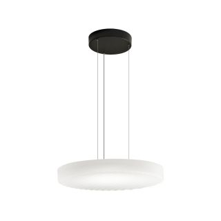 Côte Sospensione Struttura Nero Vetro Acidato Bianco