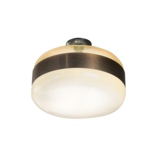 Futura Soffitto 40cm Ambra/Ottone