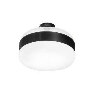 Futura Soffitto 40cm Bianco/Nero