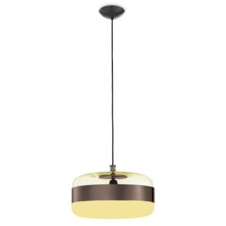 Futura Sospensione 40cm Ambra/Ottone