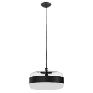 Futura Sospensione 40cm Bianco/Nero