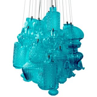 Ceraunavolta Sospensione 22 Vetro Tiffany