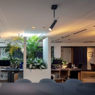 Lucenera 502 Parete/Soffitto Nero