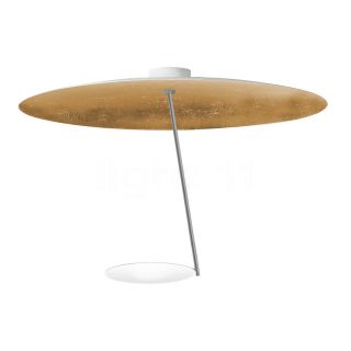 Lederam C180 Bianco - Oro - Asta Satinata