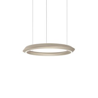 Tidal Sospensione Champagne Extra-Opaco 2700K TRIAC Rosone Nero Opaco