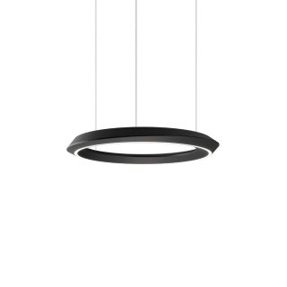 Tidal Sospensione Nero Opaco 2700K TRIAC Rosone Nero Opaco