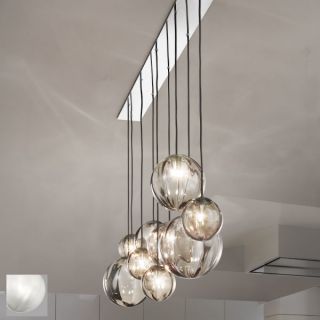 Puppet Sospensione 9 Bianco/Cromo