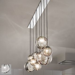 Puppet Sospensione 9 Cristallo/Cromo