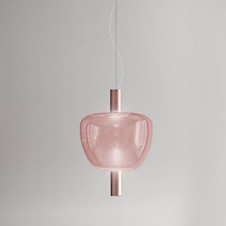 Riflesso Sospensione 3 Rame/Ametista