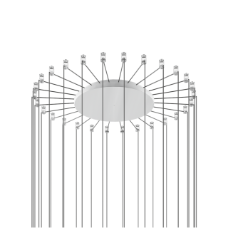 rosone radiale-lodes-accessorio sospensione