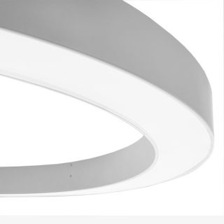 Silver Ring Sospensione_180 Bianco