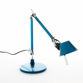 Tolomeo Micro Tavolo Blu anodizzato