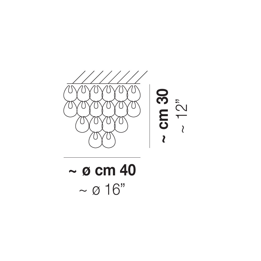 giogali soffitto-vistosi-lampada da soffitto-schema tecnico