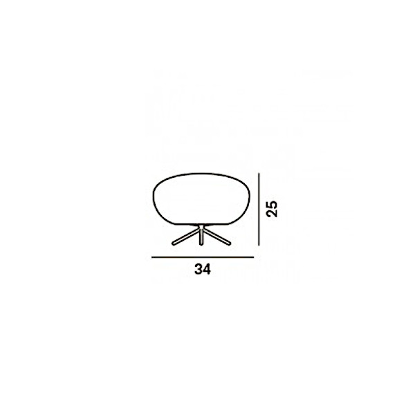 rituals-foscarini-lampada da tavolo-schema tecnico